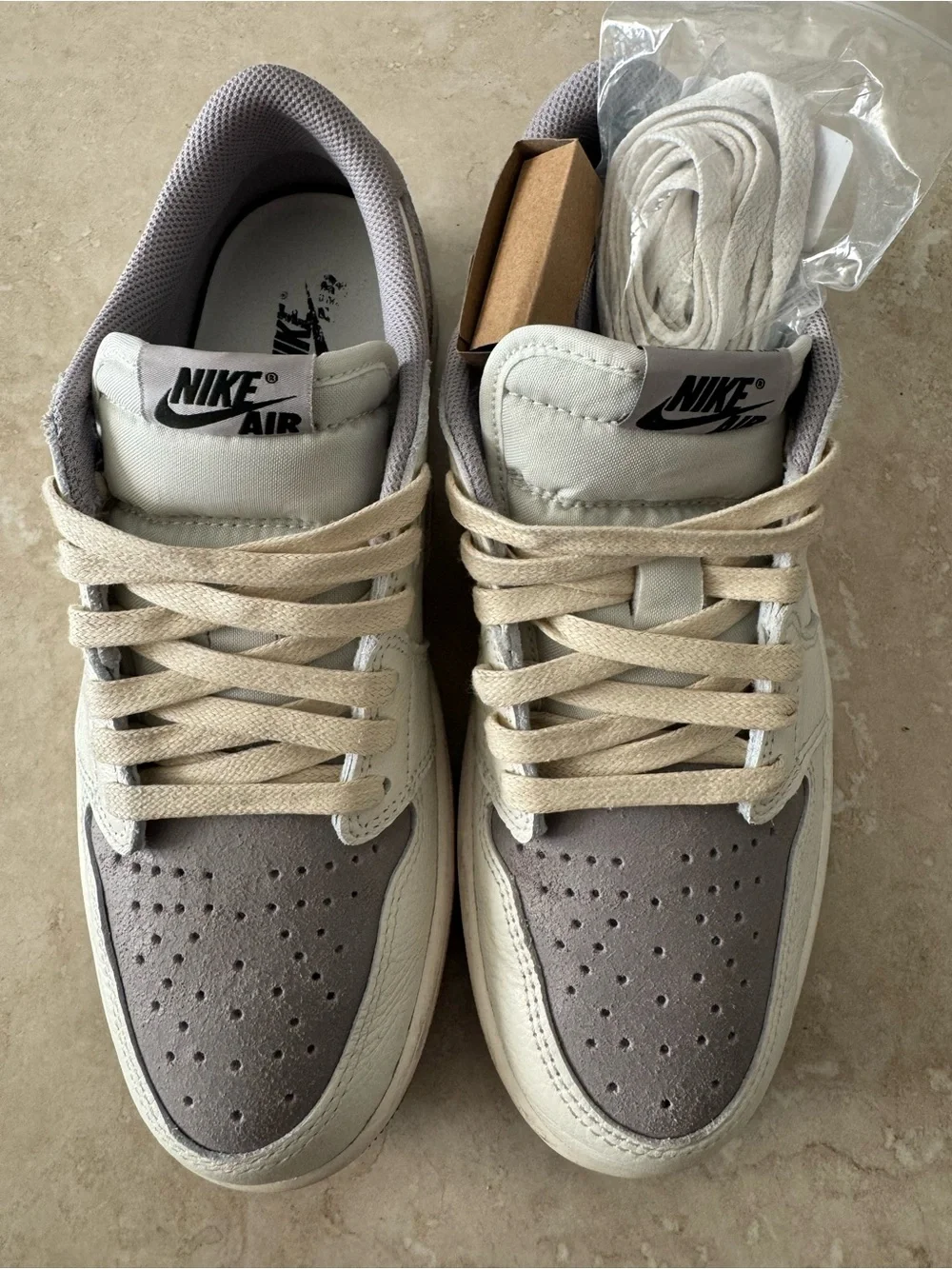 Air Jordan 1 Retro Low OG Atmosphere Grey. Size US Men’s 7.5